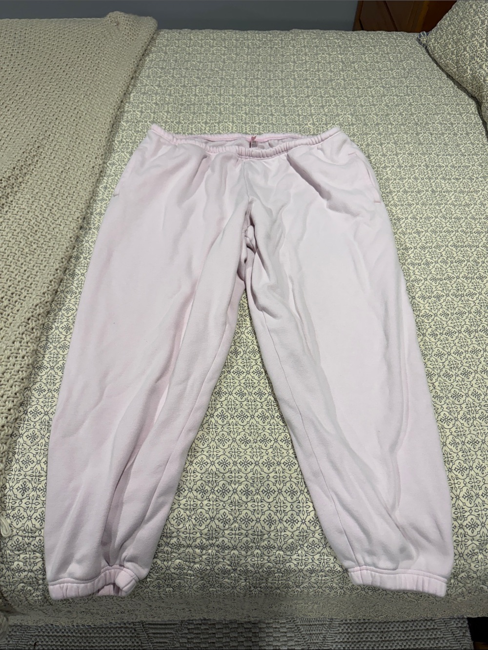 Skims baby pink Sweatpants 2XL